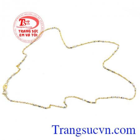 Dây nữ yêu thương vàng 10k đẹp