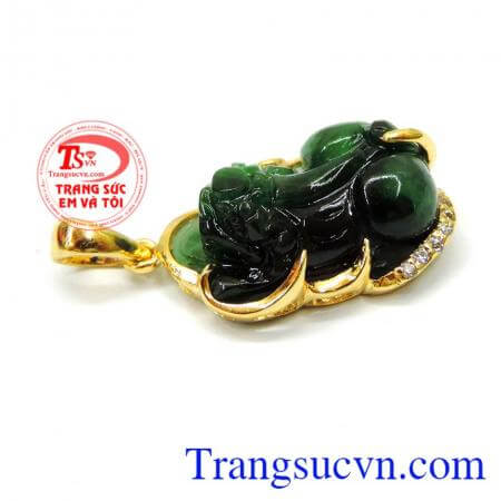 Mặt tỳ hưu mang tài lộc vào nhà, một hình ảnh của sự may mắn, hạnh phúc.