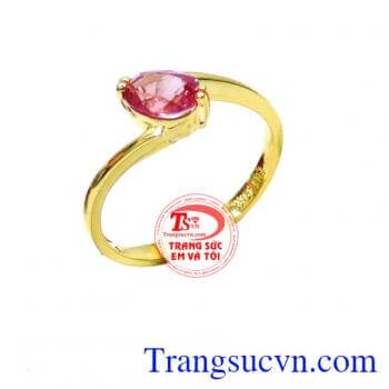 Nhẫn nữ sphire 14k cho phái đẹp