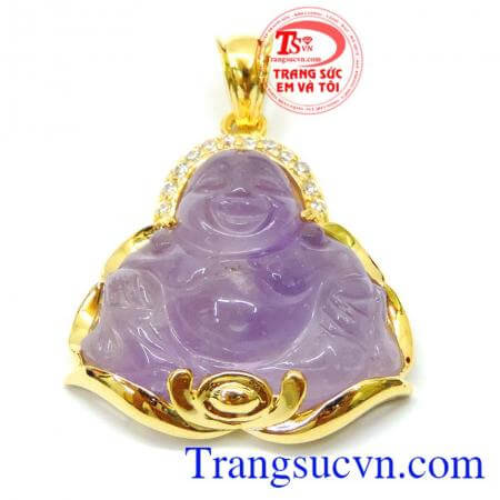 Mặt phật di lặc mang lại niềm vui đeo hợp phong thủy hợp thời trang thiết kế tinh tế bọc vàng 14k sang trọng là biểu tượng cho hạnh phúc tuyệt đối.