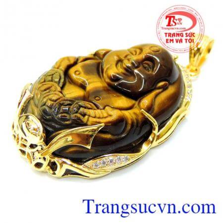 Mặt phật của sự tài lộc 14k