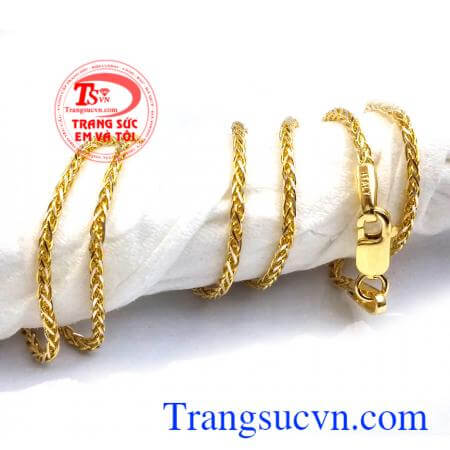Chất lượng vàng đảm bảo uy tín. nhập khẩu nguyên chiếc từ italy vàng bền mày sáng đẹp
