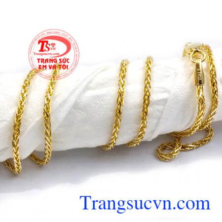 Chất lượng vàng đảm bảo uy tín. nhập khẩu nguyên chiếc từ italy vàng bền mày sáng đẹp