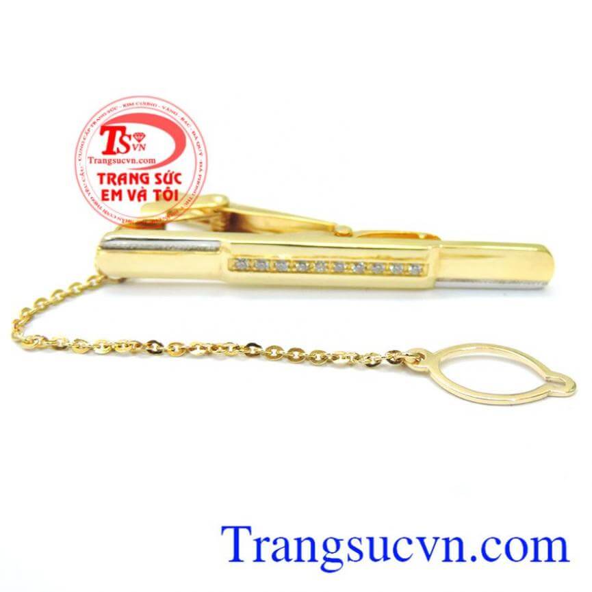 Kẹp Caravat vàng quà tặng