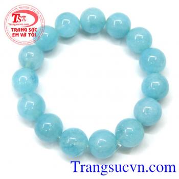 Chuỗi tay aquamarine mệnh thủy