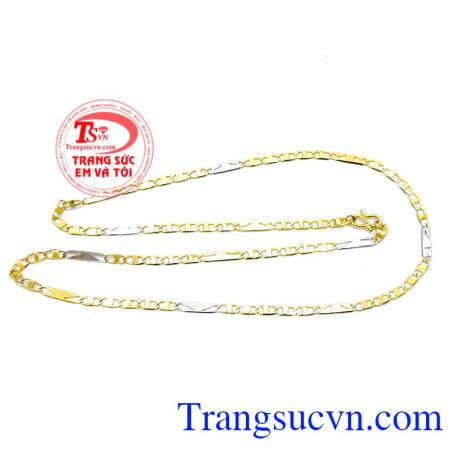 Dây chuyền nam vàng tây đẹp, sang trọng