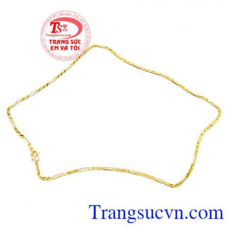 Dây chuyền nữ mảnh dịu dàng