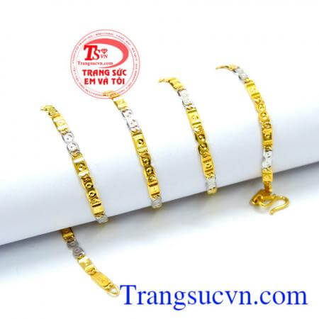 Dây chuyền nữ vàng tây sang trọng