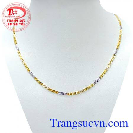 Dây chuyền nữ tỏa sáng đẹp đeo sang trọng hợp thời trang với mẫu dây đẹp trẻ trung đầy cá tính, dịu dàng và quyến rũ