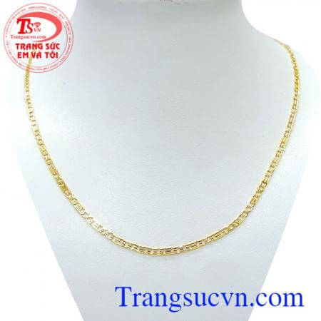 Dây chuyền nữ món quà ý nghĩa là dây chuyền đẹp vàng đeo cổ dành cho phái đẹp