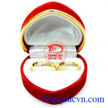 Nhẫn cưới vàng giá rẻ đẹp sang trọng kinh tế cho đôi bạn trẻ