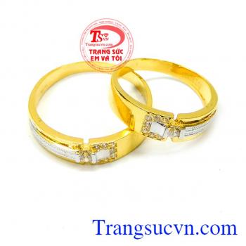 Nhẫn cưới 10k đeo thủy chung là món trang sức không thể thiếu trong ngày vui trọng đại
