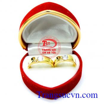 Nhẫn cưới vàng giá rẻ đẹp sang trọng kinh tế cho đôi bạn trẻ