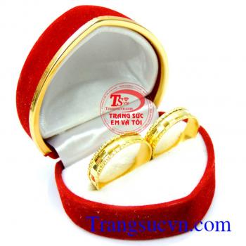 Nhẫn cưới vàng giá rẻ đẹp sang trọng kinh tế cho đôi bạn trẻ