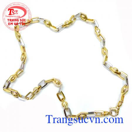 Dây chuyền nam 18k quyền lực