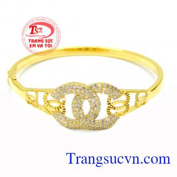 Vòng nữ vàng chanel kiểu đẹp