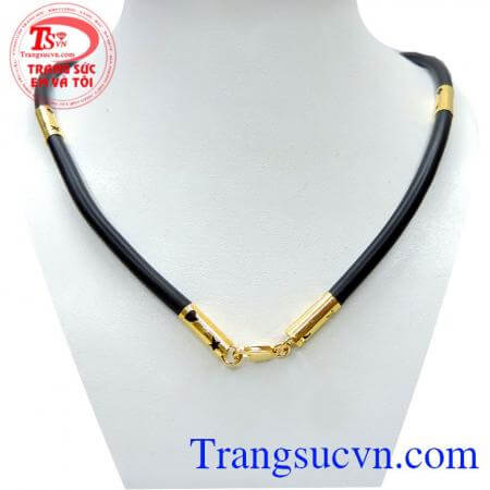 Dây cao su bọc vàng cho nam đeo sản phẩm dây da bọc vàng luôn là lựa chọn hàng đầu bởi nó vừa rẻ
