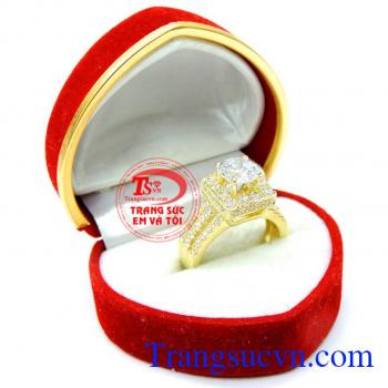 Nhẫn nữ vàng 10k mẫu đẹp