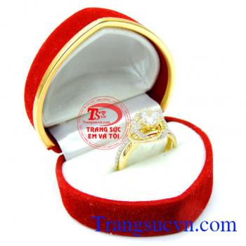 Bảo hành chu đáo. Nhẫn nữ vàng 10k thiết kế đẹp