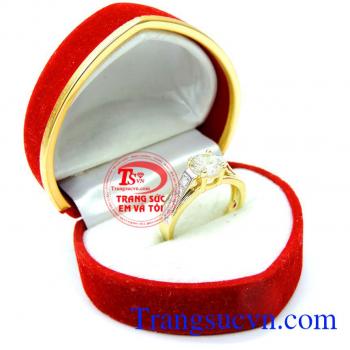 Nhẫn nữ vàng mẫu đẹp