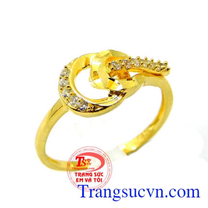 Nhẫn nhẹ vàng xinh