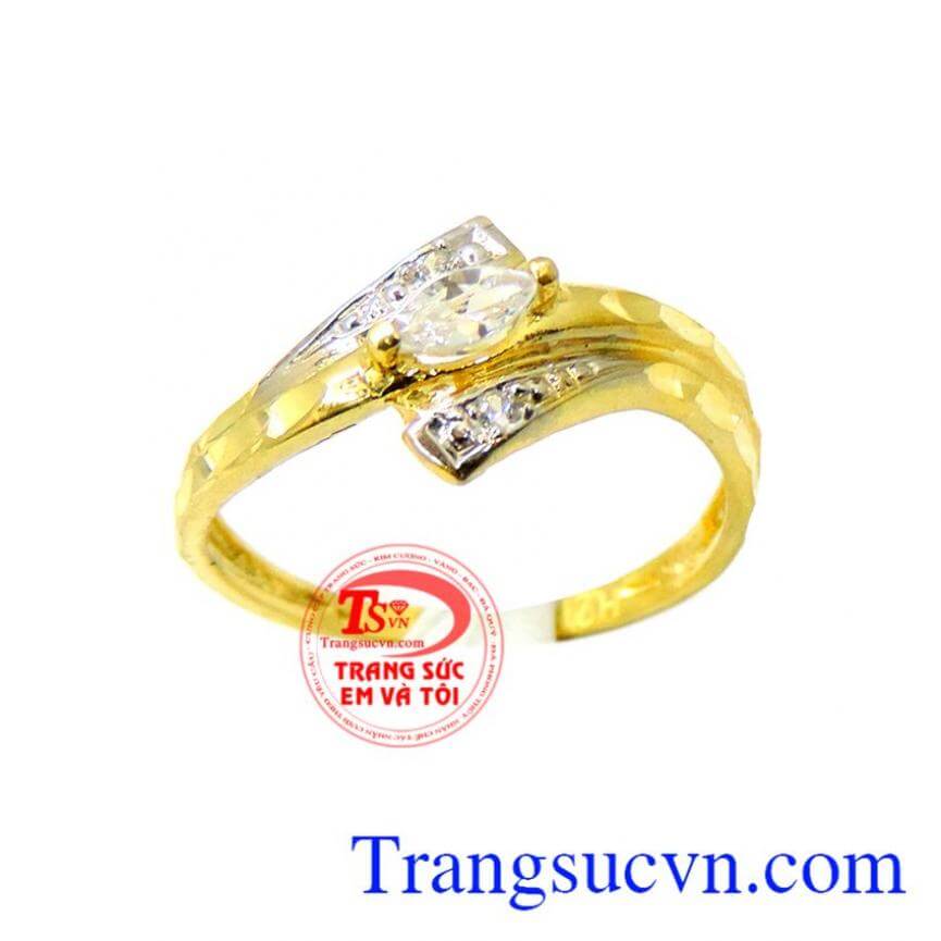 Nhẫn vàng nữ điệu