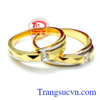 Nhẫn cưới kim cương nhân tạo, nhẫn cưới đẹp, nhẫn cưới tinh tế và đẳng cấp 