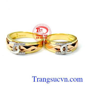 Nhẫn cưới 18k Chanel