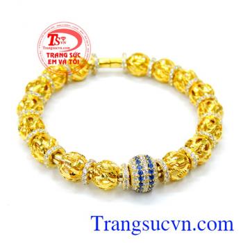 Vòng vàng đeo cổ tay Nữ giới. Vòng bi vàng thành công