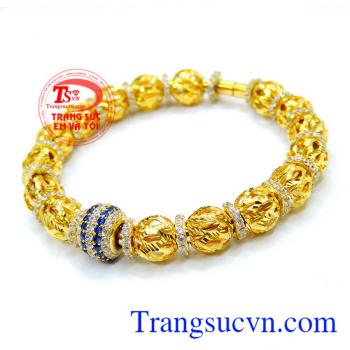 Bảo hành 6 tháng,giao vòng tay vàng toàn quốc. Vòng bi vàng thành công