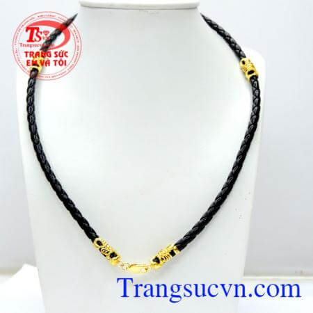 Dây cao su bọc vàng 10k sang trọng