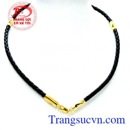 Dây cao su bọc vàng