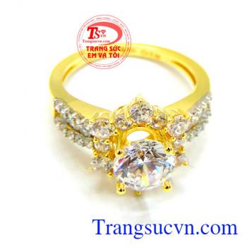 Nhẫn vàng nữ hạnh phúc