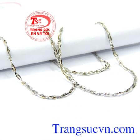 Dây chuyền nam vàng tây sang trọng Dây chuyên nam vàng ITALY