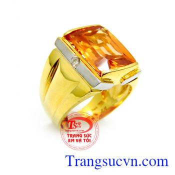 Nhẫn vàng đá vàng rẻ,Nhẫn vàng đá vàng rẻ