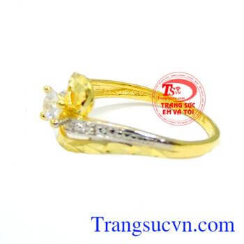 Nhẫn vàng vị ngọt tình