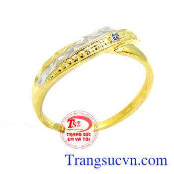 Nhẫn nữ vàng ngón nhẫn