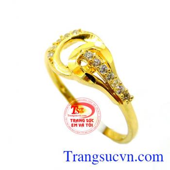 Nhẫn nhẹ vàng xinh