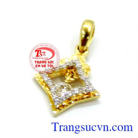 Mặt dây nhập khẩu 10k