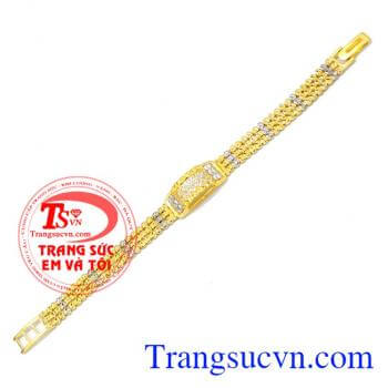 Đường nét sáng bóng,bền đẹp. Lắc nữ kết trái yêu thương