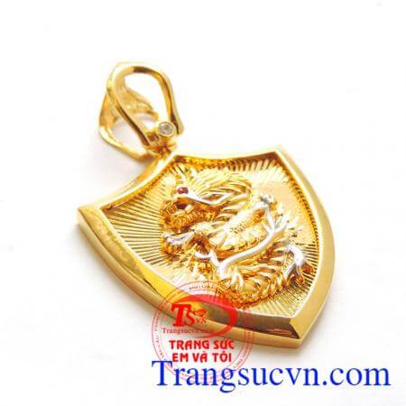 Mặt dây chuyền nam rồng vàng đảm bảo chất lượng