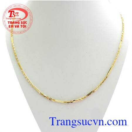 Nhân những dịp lễ đặc biệt, dây chuyền vàng được thống kê là món trang sức hàng đầu được phái nữ ưa chuộng