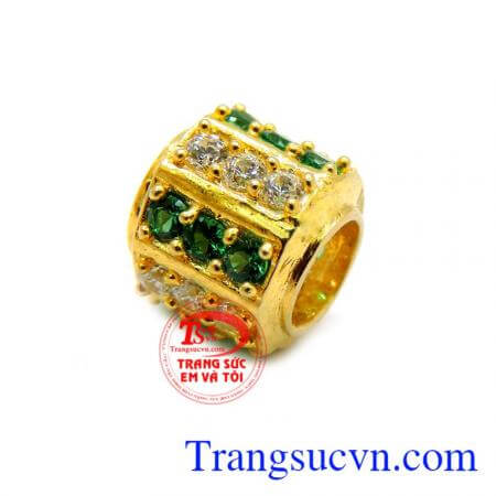 Mặt dây đá quý hai màu