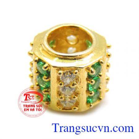 Mặt dây đá quý hai màu