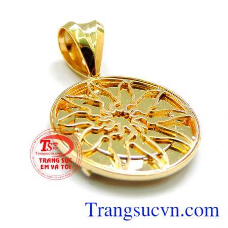Mặt dây chuyền đẹp, sang trọng, bảo hành 12 tháng, Mặt dây 18k hỏa long