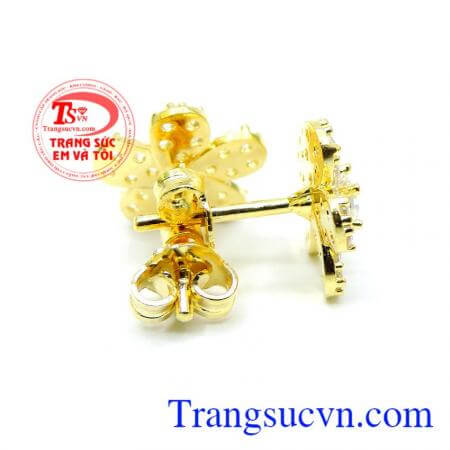 Hoa tai bông vàng giao hàng trên toàn quốc, bảo hành 6 tháng. 