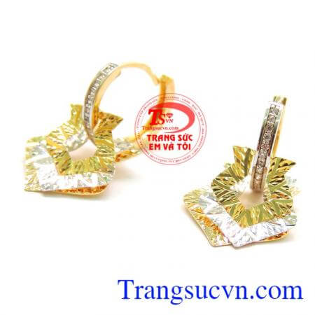 Bông tai vàng dành cho phái đẹp