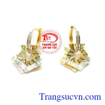 Bông tai vàng dành cho phái đẹp