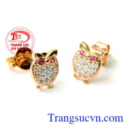 Hoa tai vàng hồng xinh giao hàng trên toàn quốc.