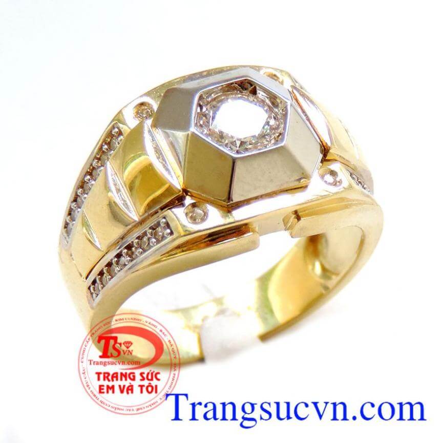 Nhẫn nam vàng công thành